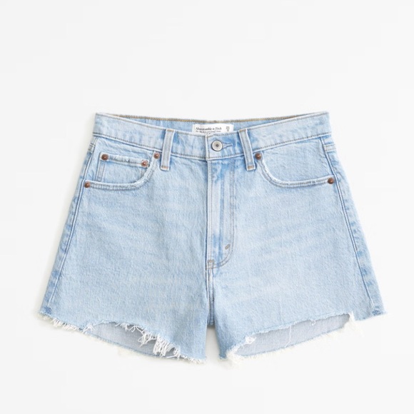 Abercrombie & Fitch Pants - Abercrombie & Fitch The 90’s Straight Ultra High Rise Jean Shorts